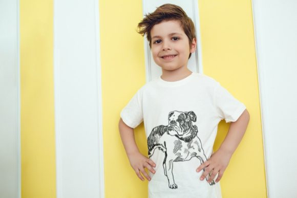 Beautiful Bulldog Illustration: A Versatile Creative Asset