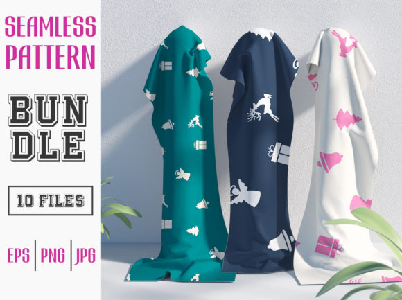 Christmas Seamless Pattern Bundle: A Versatile Design Resource for All Occasions