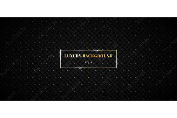 Luxury Black Squares Pattern Golden Dots: A Modern Design Statement