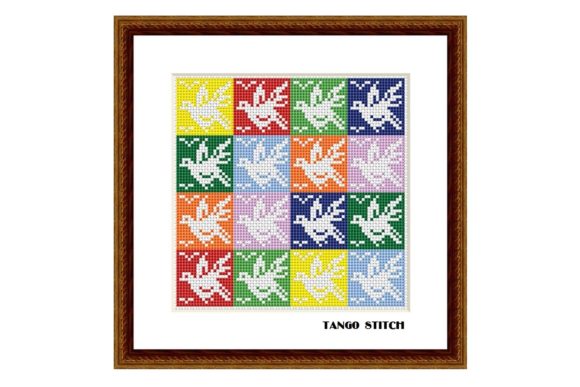 Pop Art Birds Cute Animals Embroidery: A Creative and Easy Way to Express Your Style