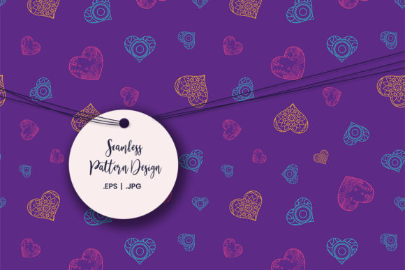 Purple Love Digital Paper