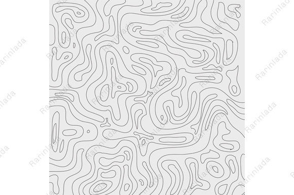 Topographic Contour Lines Map Pattern: A Detailed Overview