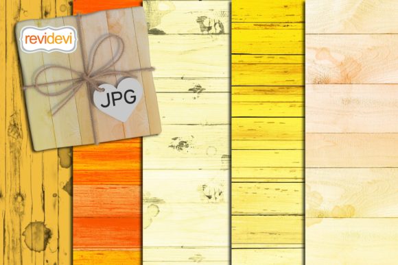 Wood Texture Yellow Backgrounds